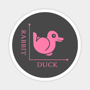 Duck Rabbit Illusion Magnet